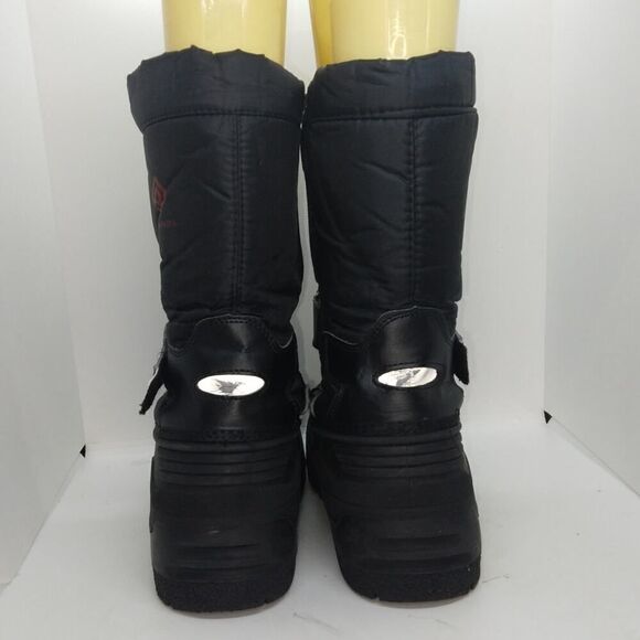 Dream Pair Womens Pre-owned Blk. & Red Waterproof Thinsulated Winter Boots-sz. 6 - Picture 4 of 6